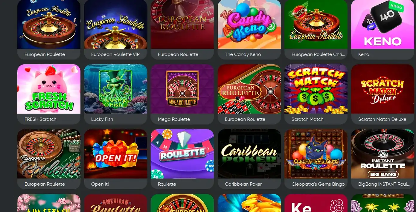 бонусы и акции в Rox casino